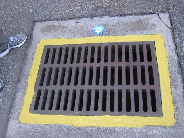 storm drain marker